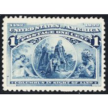 230, Mint 1¢ VF/XF NH JUMBO - Stuart Katz