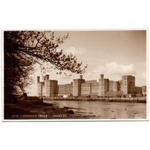 JUDGE'S PUBLISHED REAL PHOTOGRAPHIC POSTCARD OF CAERNARVON CASTLE (4246)