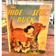 Wonder Book The Hide And Seek Duck By Irma Wilde 1952 Very Good Shape