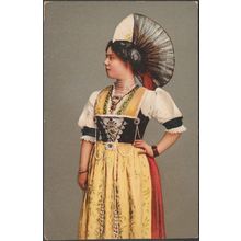 Appenzellerin, Festtracht, c.1905-10 - Wehrli AK