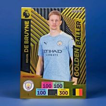 PANINI ADRENALYN XL 2020 2021 Kevin De Bruyne Manchester City GOLDEN BALLER #3
