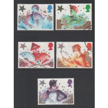 LOT#444 – GB QEII 1985, CHRISTMAS “PANTOMIME CHARACTERS” FDI, FINE USED (2 of 2)