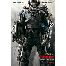 Edge of Tomorrow (2014)_1 Movie Film Poster Canvas iconic design