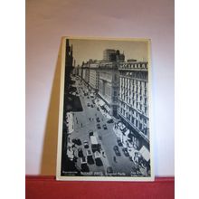 DIAGONAL NORTE, BUENOS AIRES, ARGENTINA used postcard c.1945.. WW2 mentioned =