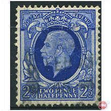 1934 SG443 2 1/2d Ultramarine Photogravure Fine Used