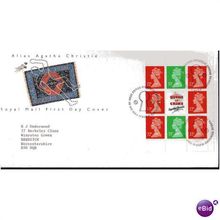 1991 'AGATHA CHRISTIE BOOKLET PANE' F.D.C (BUREAU F.D.I) (EBID474)