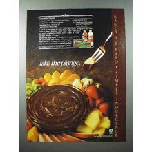 1987 Baker's Chocolate Ad - Take the Plunge