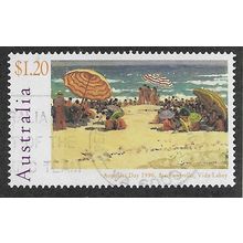 AUS 1996 $1.20 'AUSTRALIA DAY- BEACH UMBRELLAS' FINE USED (EBID66-613)