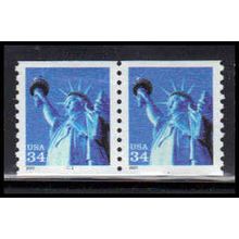 3476 34c Statue of Liberty Very Fine MNH CNP Left 1111 PA3749
