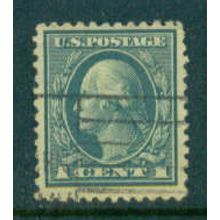 Used 498 1c George Washington Fine Plus A10600
