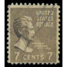 Used 812 7c Andrew Jackson Average Plus M07830