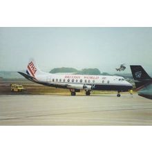 G-Apey British World Viscount Aberdeen Airport Limited Edition of 500 Postcard