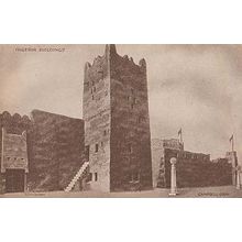 Nigeria Gold Coast Buildings Franco Exhibition Postcard Mint