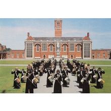 Christs Hospital London The Band Drummers Postcard