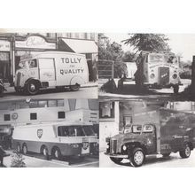 Commercial Vehicles Motor Show Essex Tolly Brewery Van BP Petrol 4x Postcard s