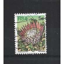SouthAfrica.SG418a 5c Protea Cynaroides.Fine Used.Sep25a