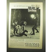 1964 Sylvania Sun Gun Cordless Movie Light Ad
