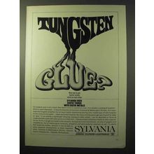1964 Sylvania Ad - Tungsten Glue?