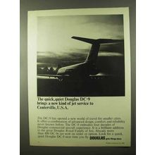 1966 Douglas DC-9 Jet Ad - New Kind of Service