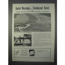 1966 Central Mississippi Development District Ad - Vicksburg