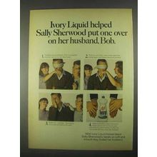 1967 Ivory Liquid Soap Ad - Sally Sherwood