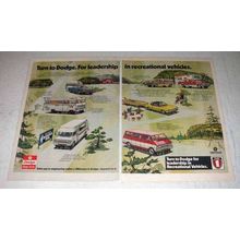 1973 Dodge Recreational Vehicles Ad - Leadership