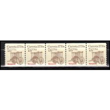 2255 7.6c Carreta Fine MNH Dry Gum PNC 1/5 X2964
