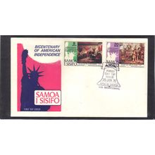 FDC Int'l Western Samoa Honoring USA Bicent (Cachet-U/A) CV01134