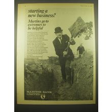 1966 Martins Bank Advertisement - Starting a new business?