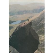 Scottish Mountaineer On The Cioch Isle Of Skyes Skye Postcard