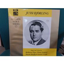 Jussi Björling – Golden Voice Series No 17 (HQM1190) 1969 (LP) c/w lyrics insert
