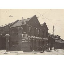 Leyton Tram Depot London in 1907 Transport Postcard
