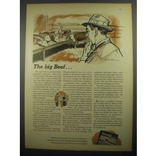 1956 Successful Farming Magazine Ad - The big Beef