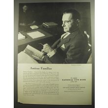 1956 First National City Bank Ad - Amicus Familiae