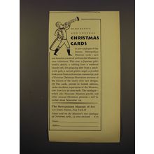 1961 The Metropolitan Museum of Art Ad - Distinctive and unusual Christmas Cards