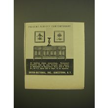 1961 Union-National Dresser Ad - Present perfect contemporary