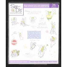 See-D's. Magical Christmas (50317) Rubber Stamp Set. Stamping Cardmaking