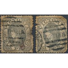 QV: 6d - Victoria 1862/63 - Filler - SG 106/7