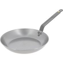 De Buyer MINERAL B Carbon Steel Fry Pan - 8” Diameter, 5.5” Cooking Surface - Id