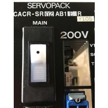 NEW YASKAWA ELECTRIC CACR-SR02AB1ER SERVO DRIVE .2KW 200VAC ANALOG INPUT,CG