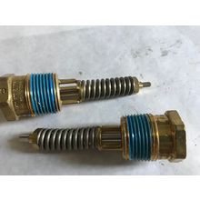 2 Brass Forklift Cylinder Valve 38JM 071141 05/11,STD 312PSI FRD 375PSI 1412CFM