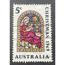 AUSTRALIA 1969 SG 0444 USED #3