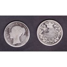 Great Britain. Victoria. Shilling 1844. dy22922