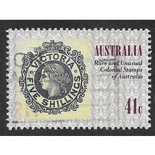 AUS 1990 41c '150TH ANN OF PENNY BLACK' FINE USED (EBID59-051)
