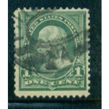 Used 279 1c Benjamin Franklin Fine A05373