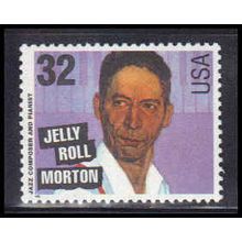 2986 32c Jelly Roll Morton Fine MNH V2413