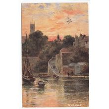 Penzance Cornwall 1907 S Hildesheimer Art Postcard 5377