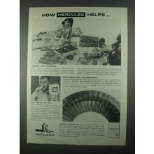1967 Hercules Chemical Company Ad - Helps