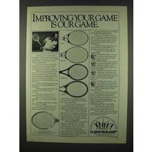 1978 Dunlop Tennis Racquet Ad - Rod Laver