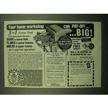 1980 Belsaw Planer - Molder - Saw Ad - Your Home Workshop